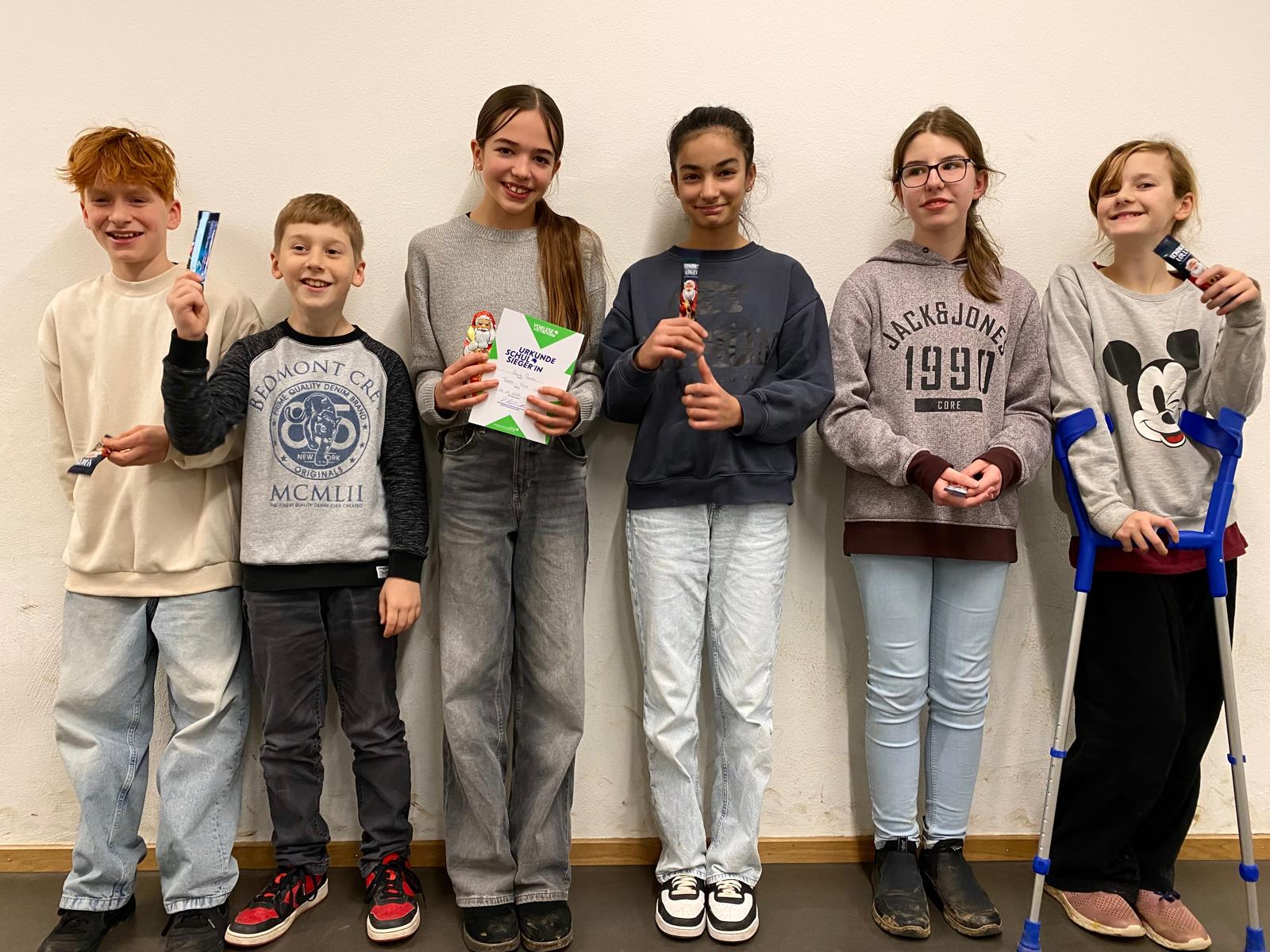 Lesewettbewerb 2024 Gruppenbild